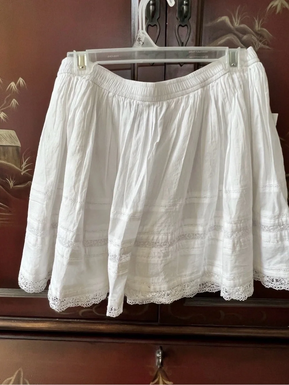 Polo Ralph Lauren Girls L 12-14 White Casual Cotton Excellent.  W 12 -   L 15